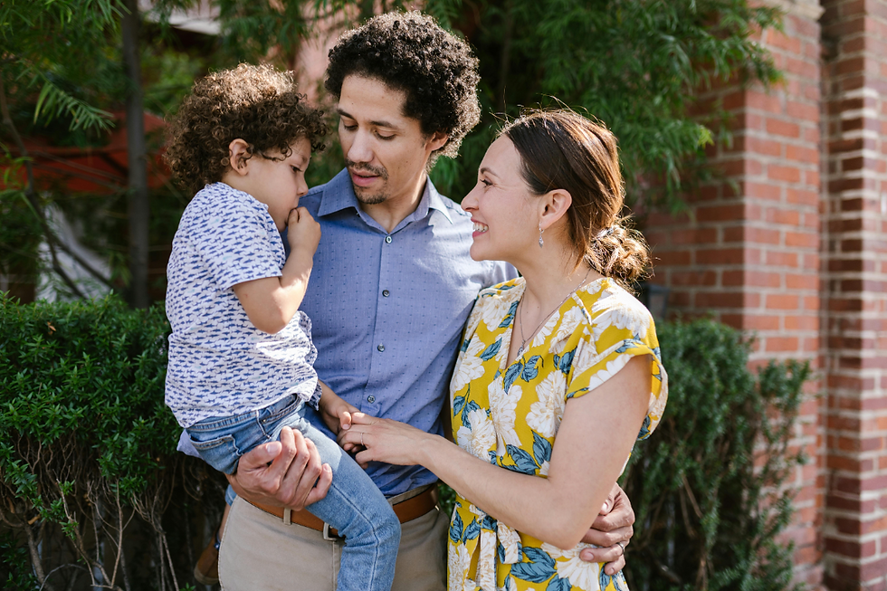 A happy family representing the goal of mental health treatment for New Jersey residents at Chateau Health and Wellness.