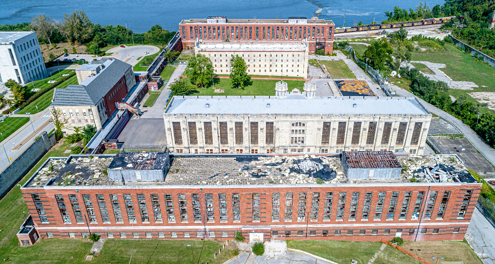 Aerial view of Chateau Health and Wellness facility providing mental health treatment for Missouri residents.