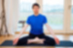 Man achieving mental clarity