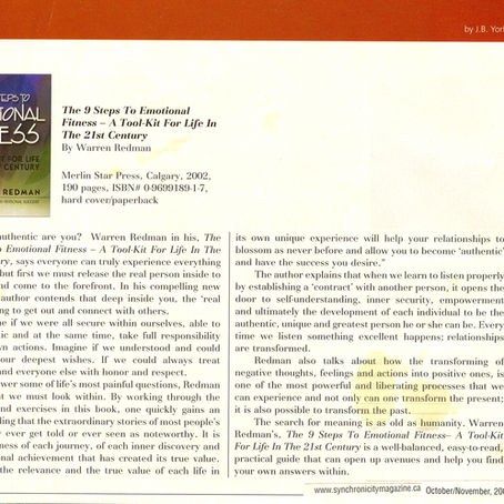 The 9 Steps to Emotional Fitness Book Review - by J.B York (2005)