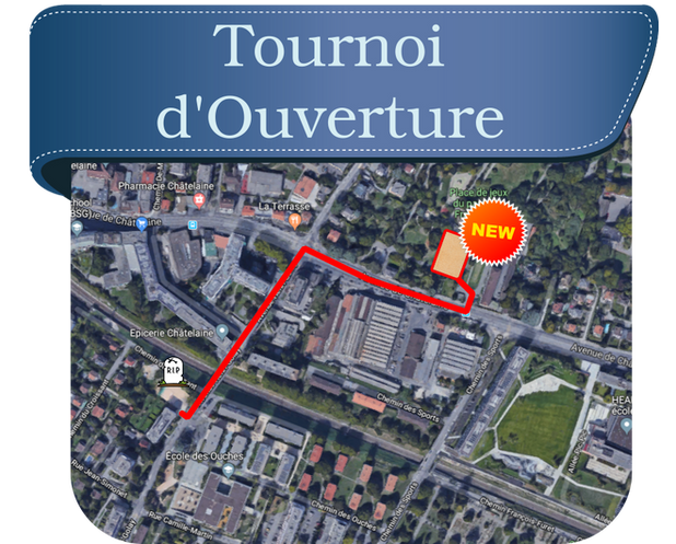 Tournoi Mixte d'Ouverture du 22 avril !
