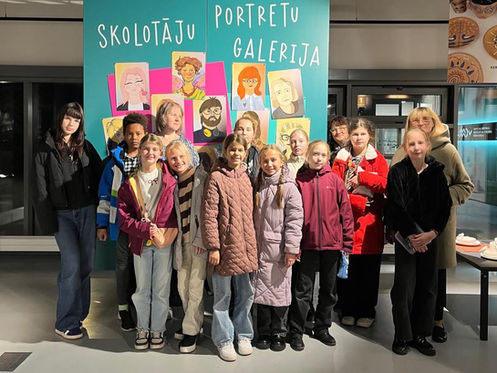 Mācību ekskursija uz Liepāju - bibliotēku Libris un LMMDV