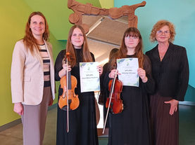 Vijoles un čella spēles audzēkņu konkurss "SOL – RE – LA – MI"