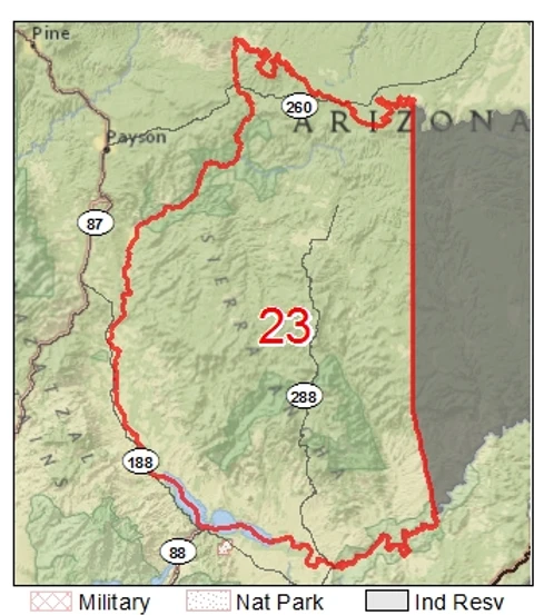 Discover Gila County Hunting Unit 23