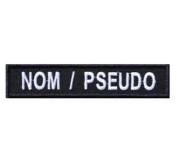 PATRONYME TISSU - PERSONNALISABLE