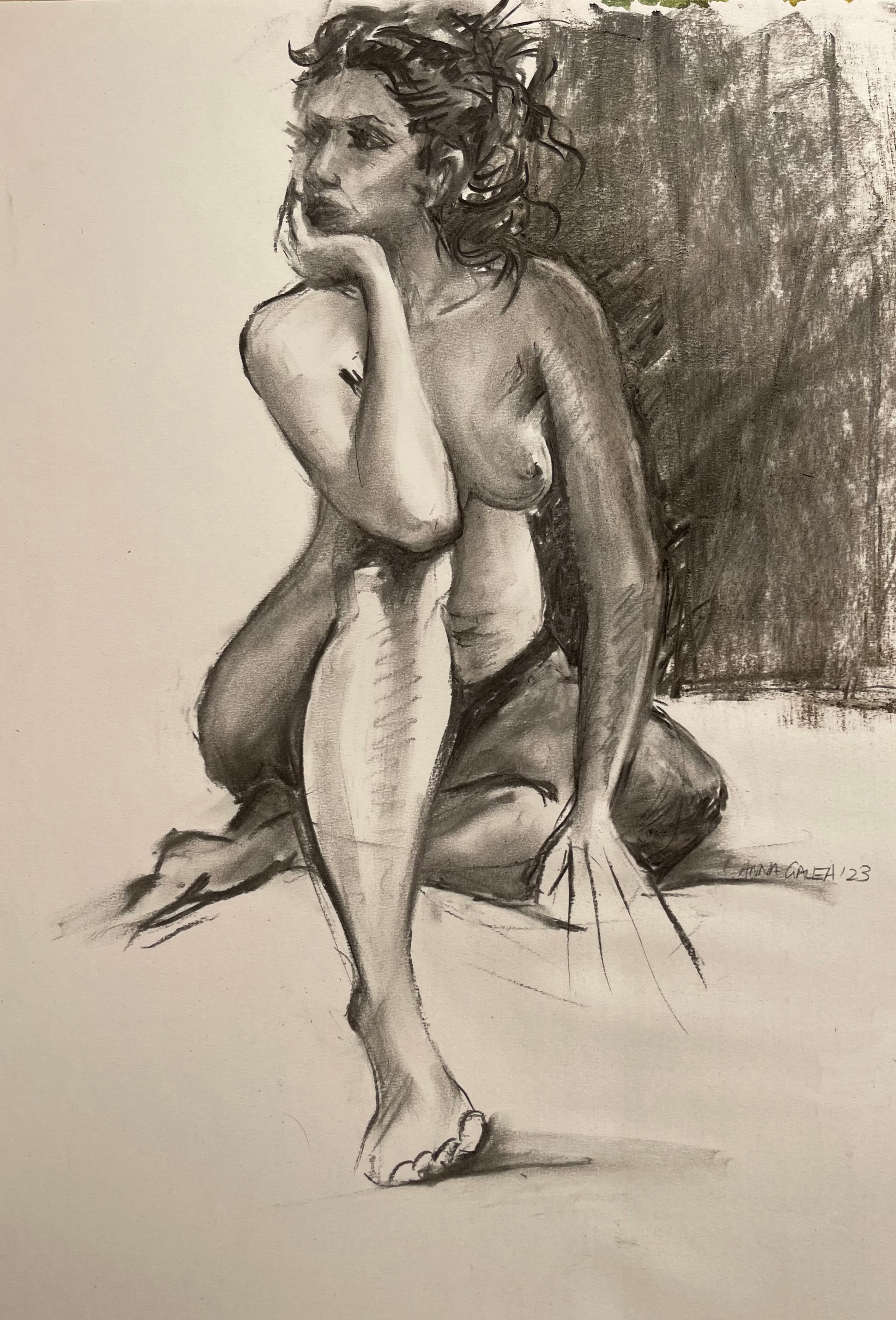 Pensive Lady