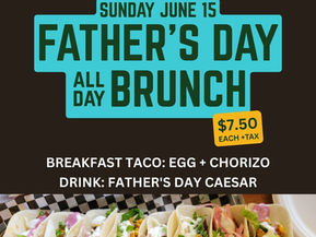 Father's Day flyer TACOcentric