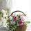 サムネイル： アーテフィシャルフラワーおまかせバスケットアレンジメント/オーダーメイド製作