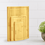 Thumbnail: onncom Set of 3 Bamboo Wooden Cutting Boards for Kitchen Meal Prep & Serving- Ki