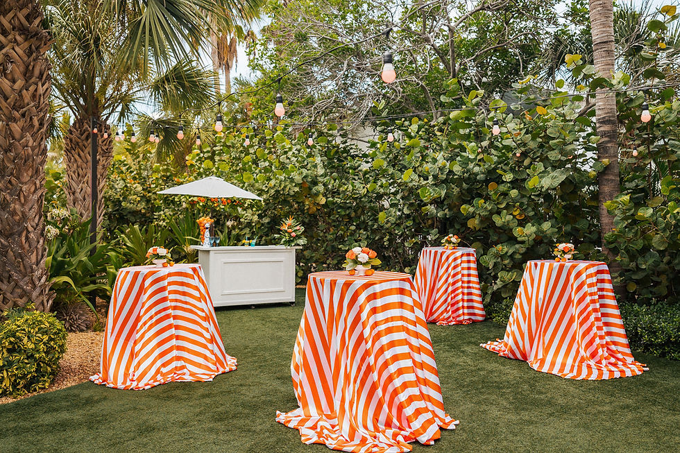 Citrus in Paradise: Colorful St. Pete Beach Wedding Inspiration