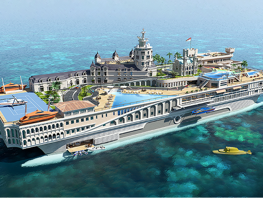 “Streets of Monaco Yacht” $1billion Luxurious Yacht, Limited Edition