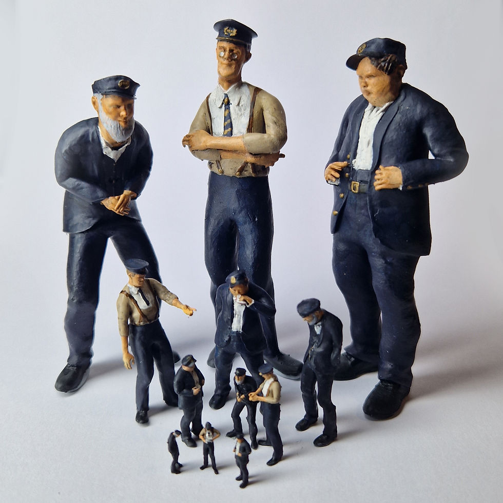 Thumbnail: 'Albert' (Graham Moffatt) Model Railway Figure - Oh Mr. Porter - Various Scales