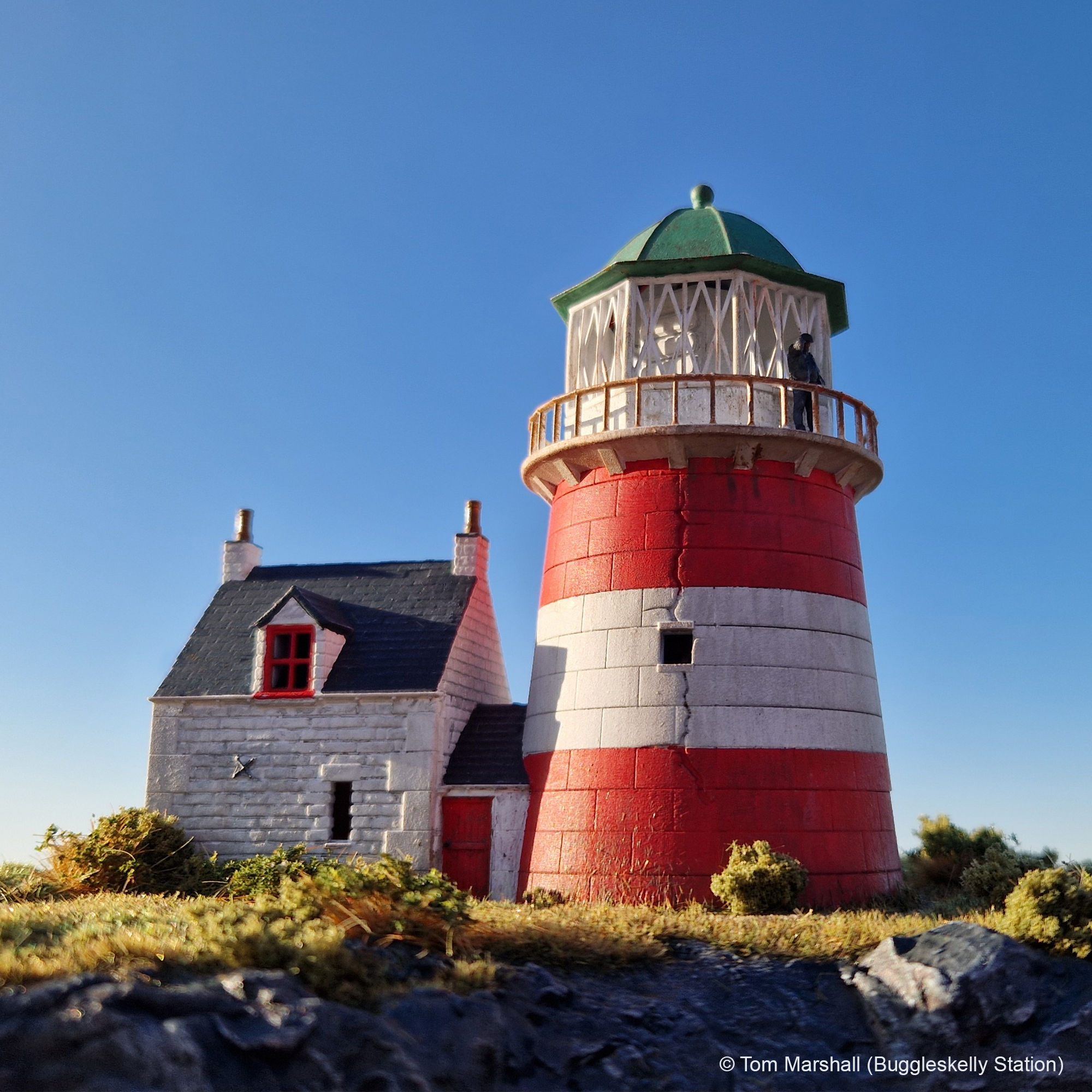 Turnbotham Lighthouse - Model Railway Building