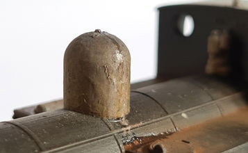 Gladstone the old locomotive from 'Oh, Mr. Porter!'.  This is a 3D printed body shell.