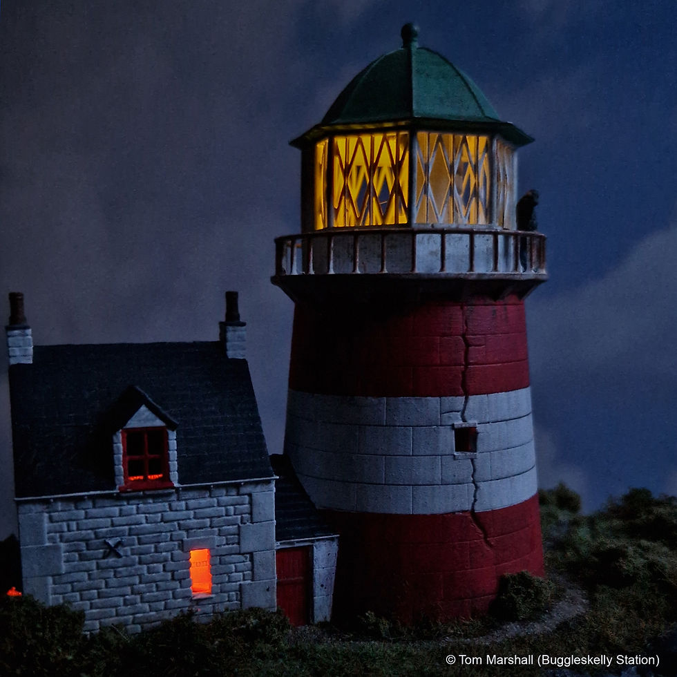 Thumbnail: Turnbotham Lighthouse - Model Railway Building