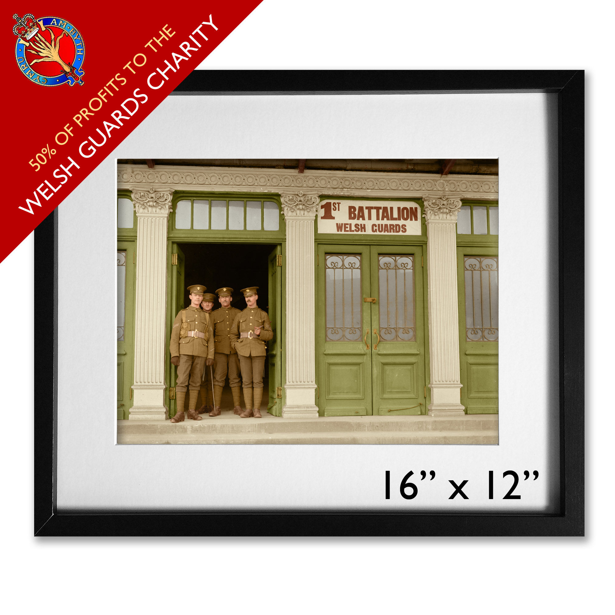 1st Battalion Welsh Guards (50% to Charity)