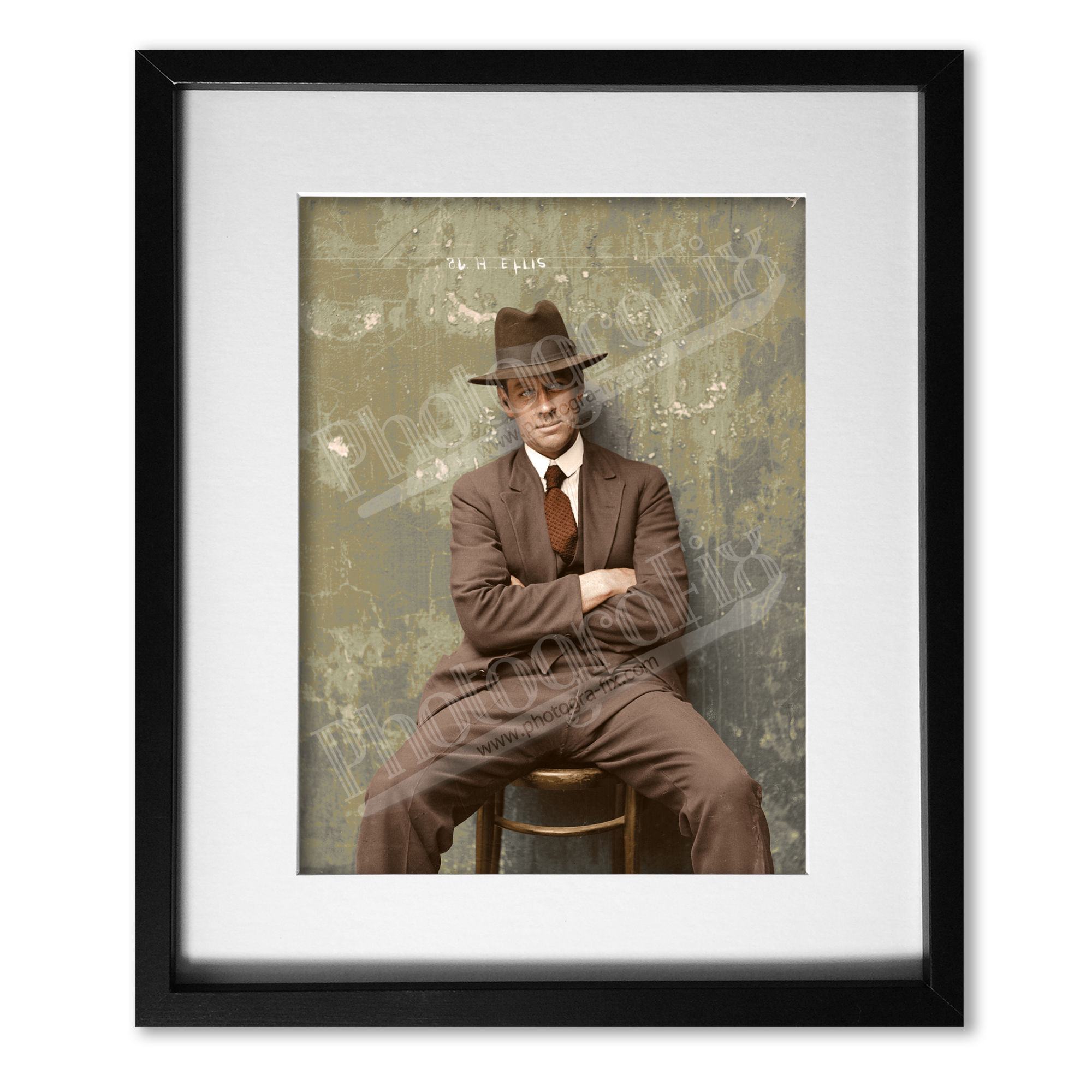 Mugshot of Herbert Ellis