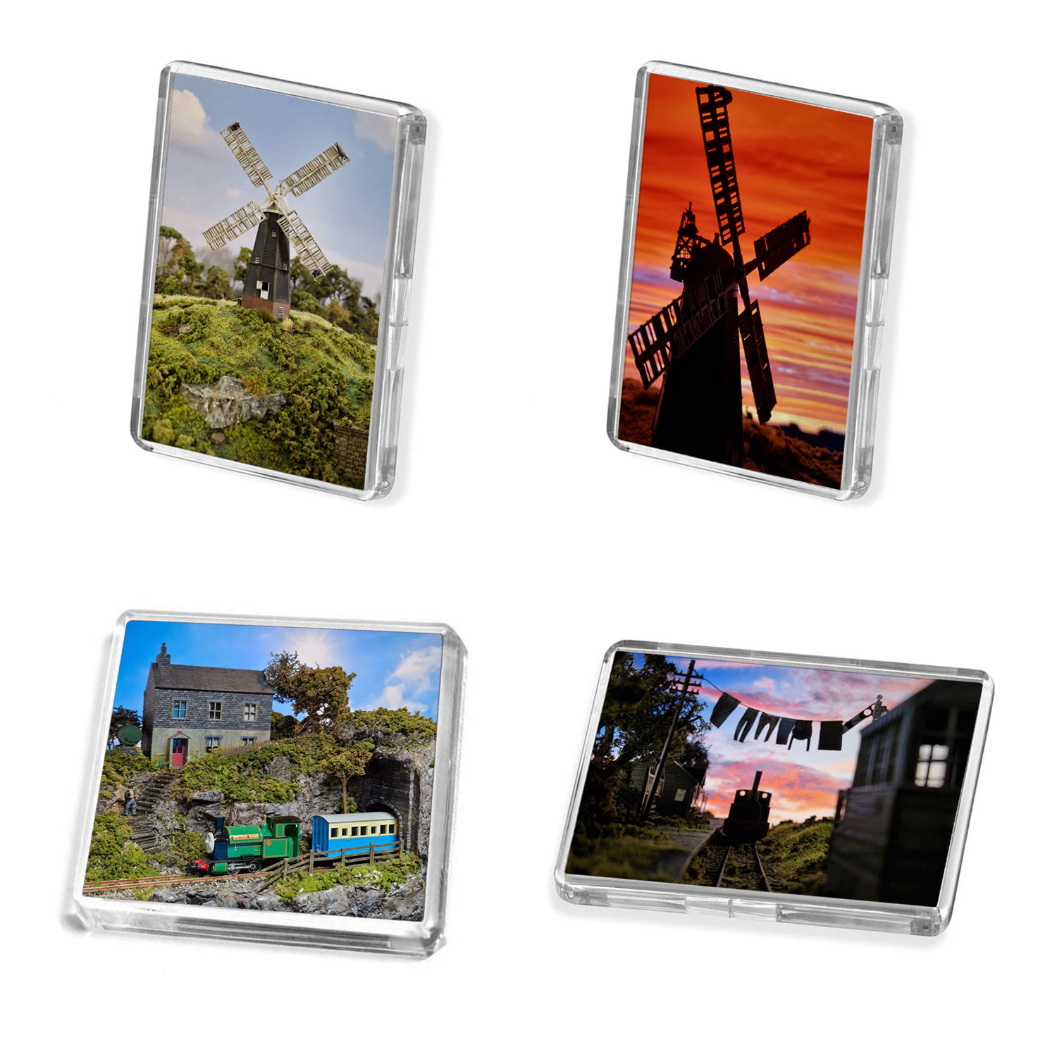 Diorama Fridge Magnets