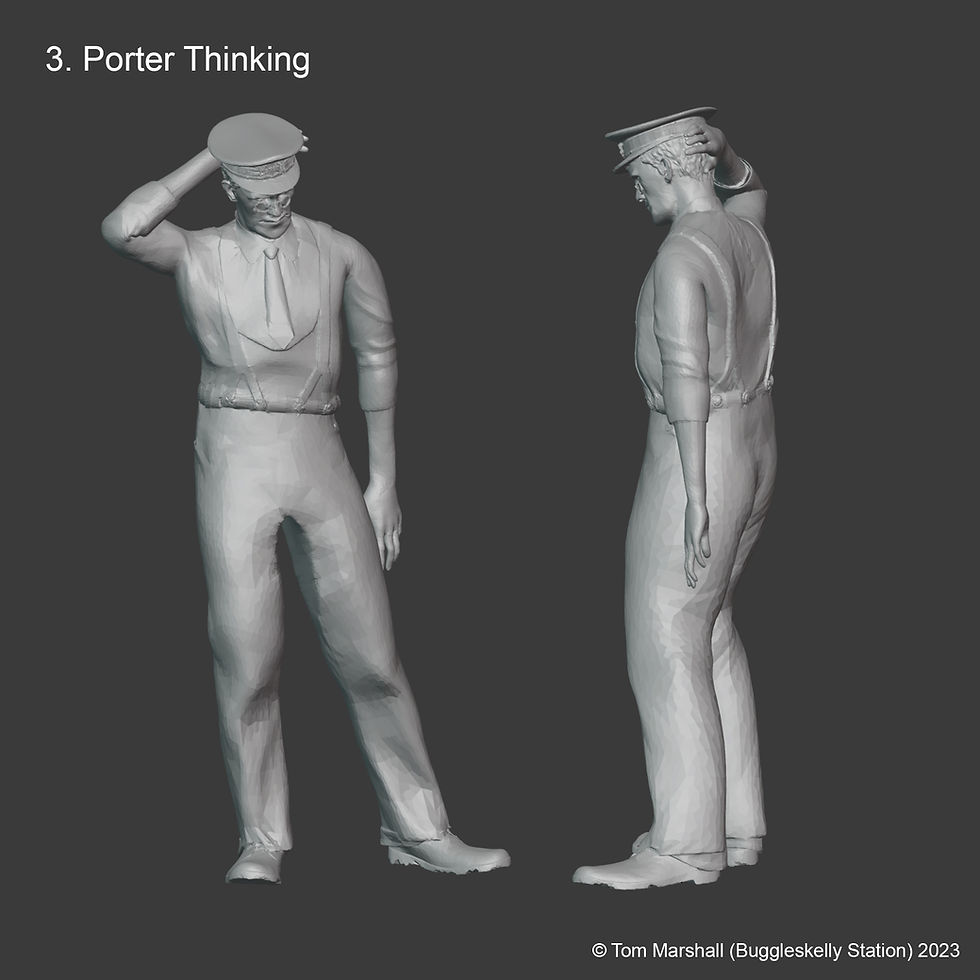 Thumbnail: 'William Porter' (Will Hay) Model Railway Figure - Oh Mr. Porter - Various Scale