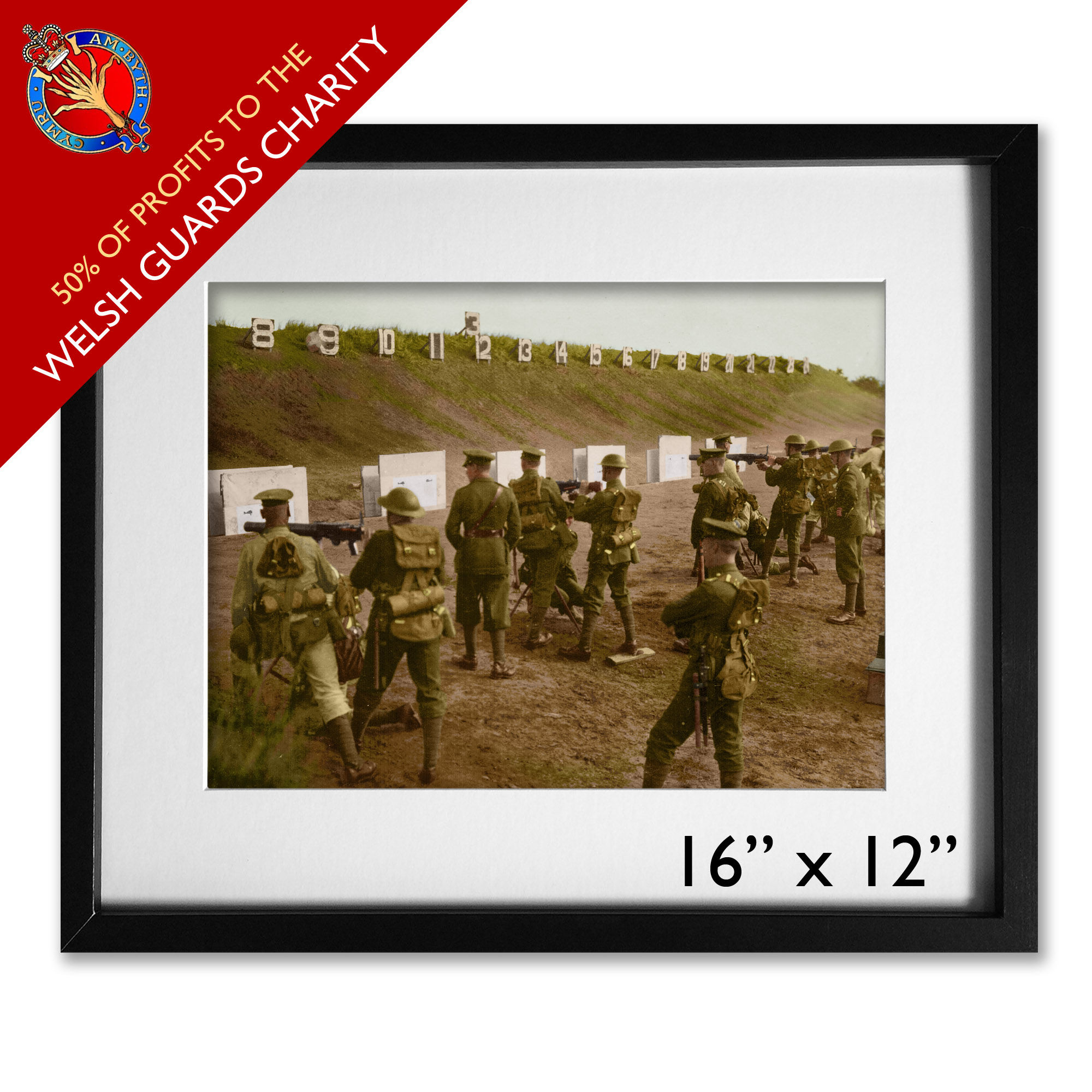 Anti-aircraft Practice, 1923 (50% to Charity)