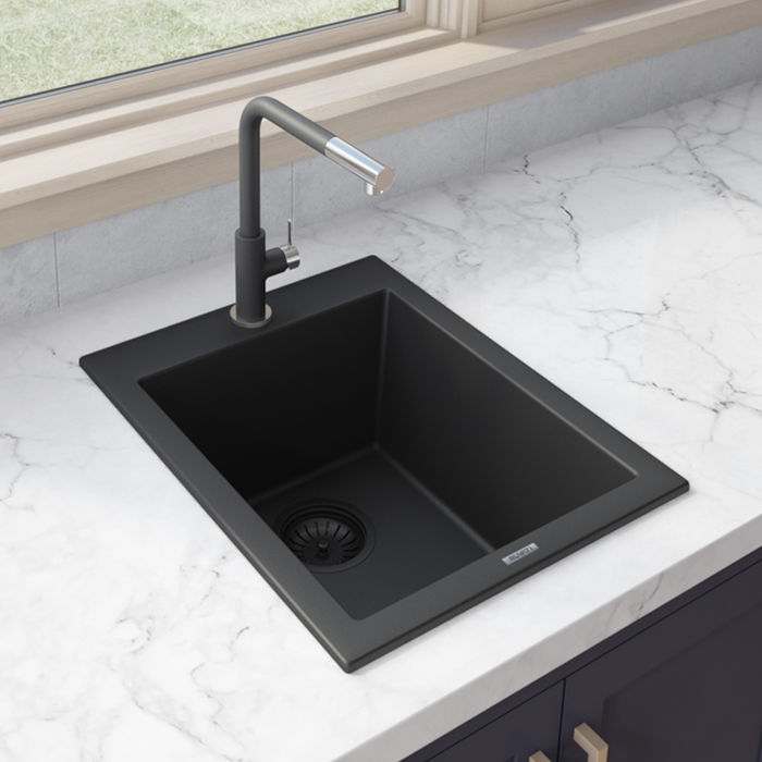 RVG1016BK epiGranite Kitchen Sink by Ruvati
