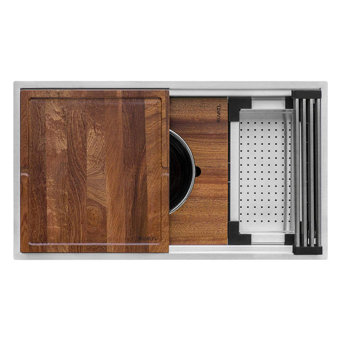 RVH8222 Dual-Tier Kitchen Sink by Ruvati