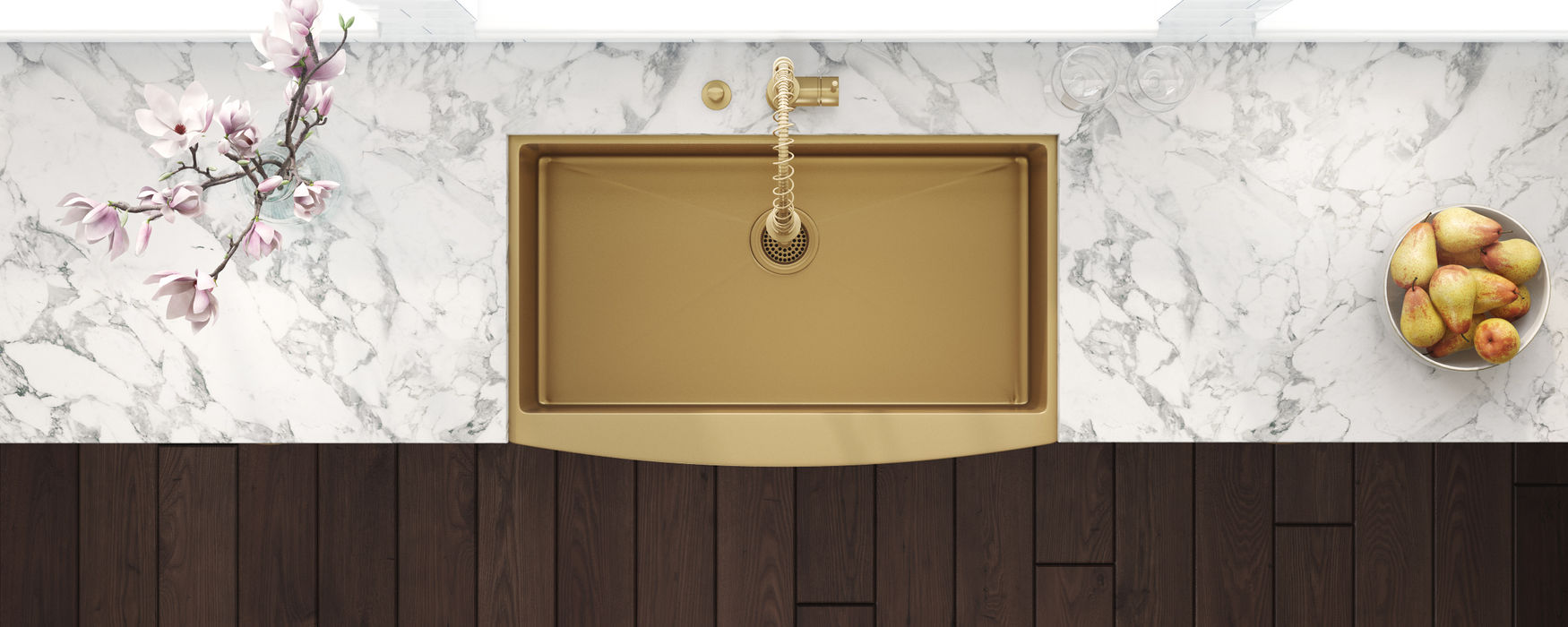 RVH9660GG Terraza Kitchen Sink by Ruvati