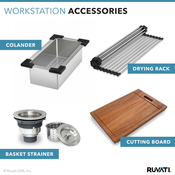 RVH8035 Siena Kitchen Sink by Ruvati