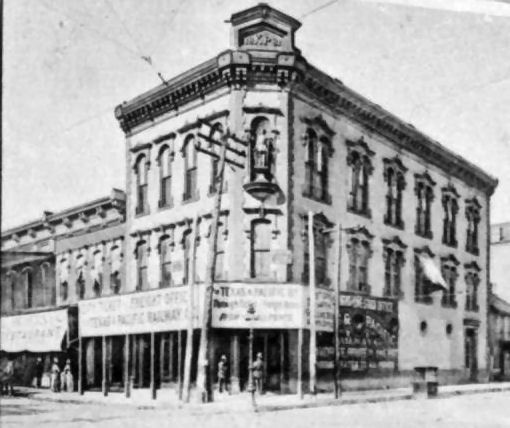 Photo of the building where the Knights of Pythias met.