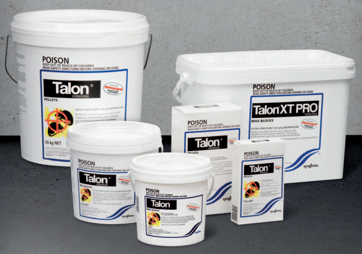 Talon Rat and Mouse Bait (6 individual trays) 150g