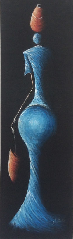Lady In Blue