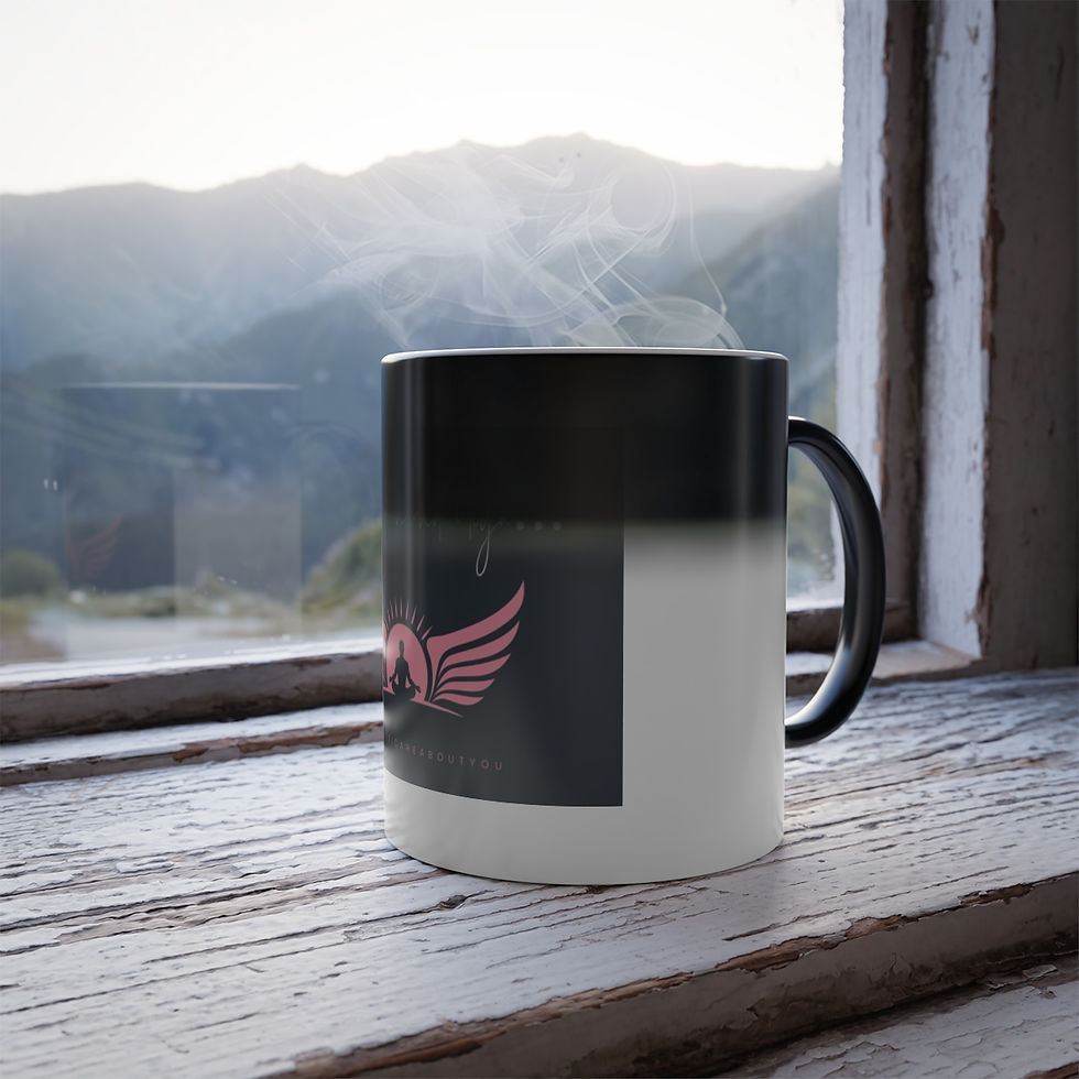 Thumbnail: Yogi Color Morphing Mug, 11oz