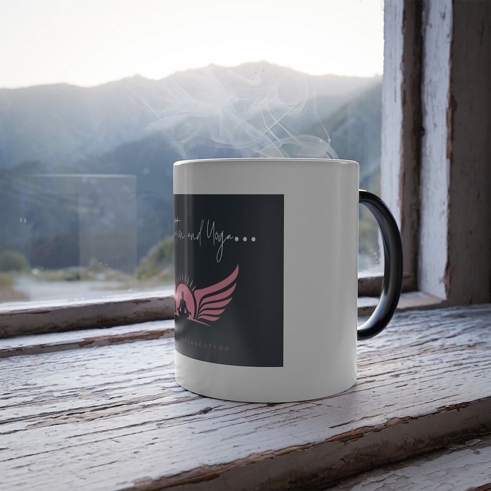 Thumbnail: Yogi Color Morphing Mug, 11oz