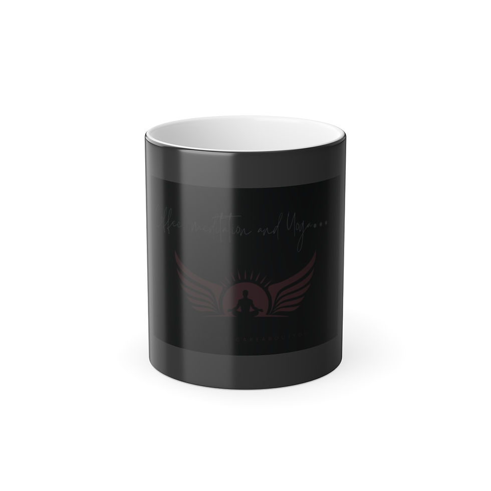 Thumbnail: Yogi Color Morphing Mug, 11oz