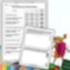 Grilles d’énoncés de fin d’année avec choix de réponses et notes amusantes
