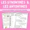 Miniature : Les synonymes et les antonymes 6e