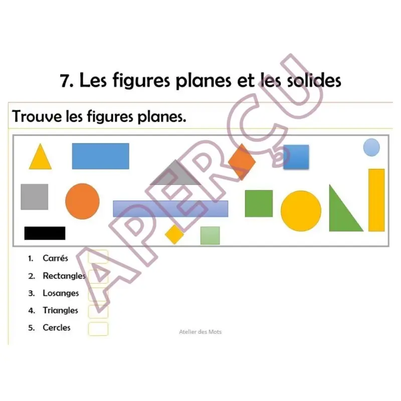 Miniature : Révision en mathématique 1re et 2e année