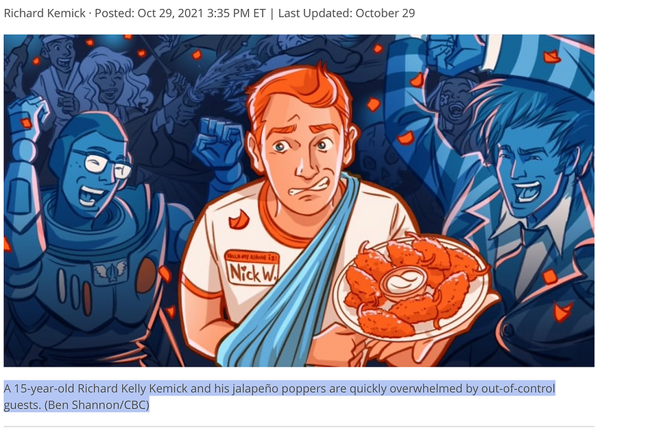 Flamester Richard Kelly Kemick's CBC Documentary.