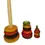 Thumbnail: Channapatna Toys Wooden Stacking Rings Toy for Kids ( 1.5 Years+) - Multicolor