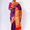Thumbnail: WINE MUNIYA BORDER SILK PAITHANI SAREE