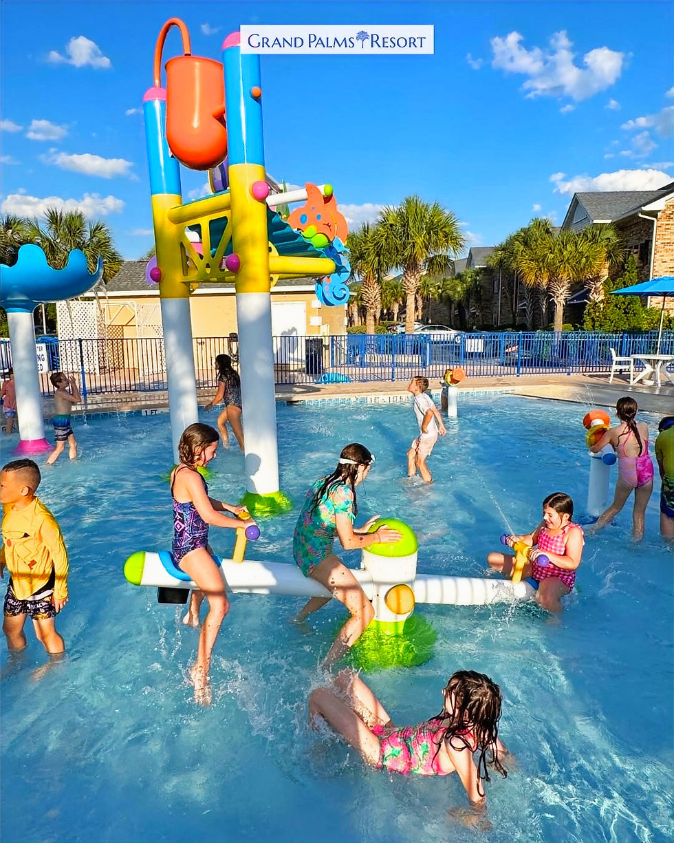 New Water Toys at Grand Palms Resort's Splash Pad
