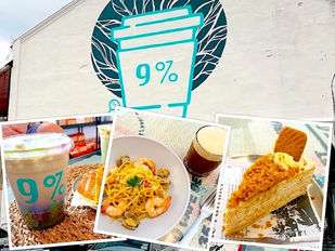 Batu Pahat Cafe: 9-Percent Coffee House (玖巴仙)