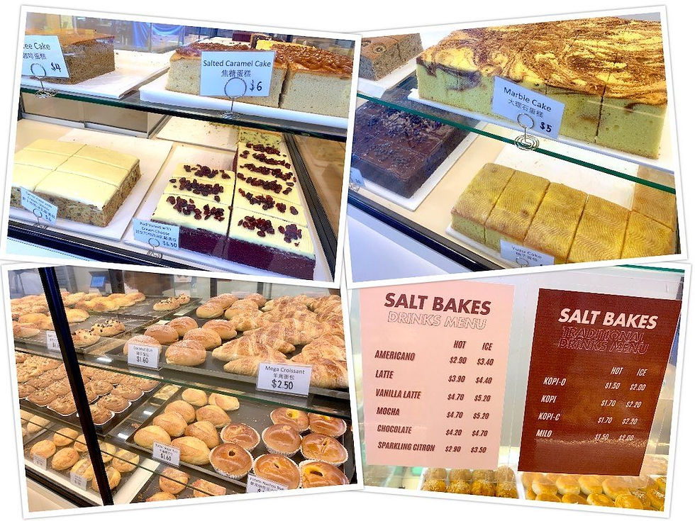 Salt Bakes: Cakes, buns & traditional kopi