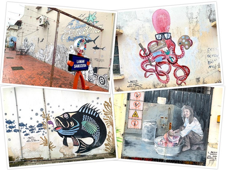 Johor Day 4: Street arts @ Laman Samudera