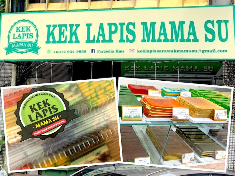 Kuching Buy: Kek Lapis Mama Su Layered Cake @ Kuching Old Street