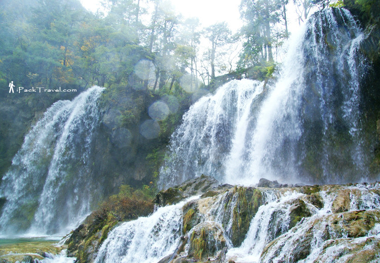 Panda Lake Waterfall