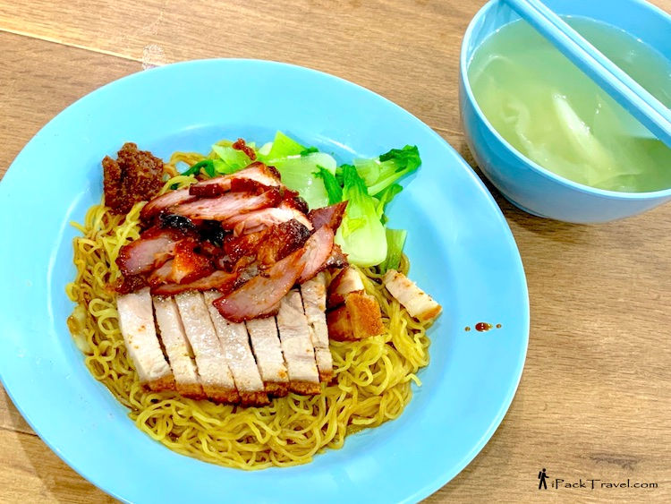 AA Roasted Delights (AA烧腊.鸡饭): Char Siew & Roasted Pork Noodle (叉烧烧肉面)