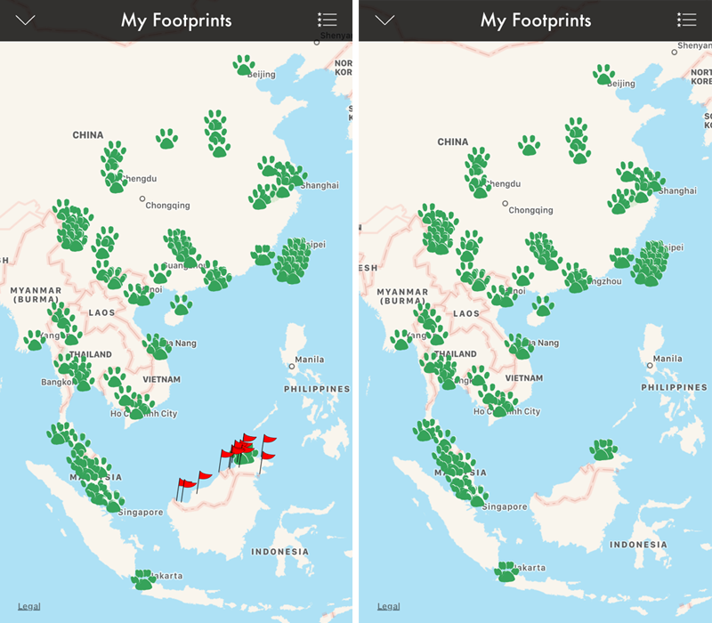iPackTravel Configurations