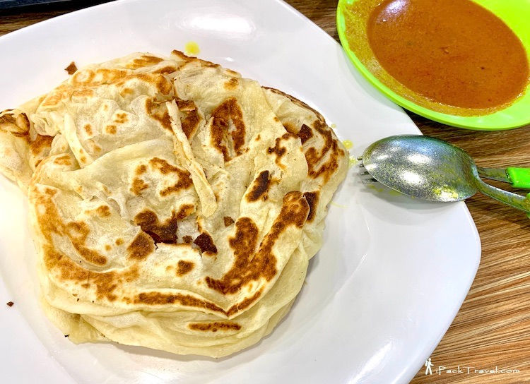 Al-Buhari Restaurant: Plain Prata (2 pcs)