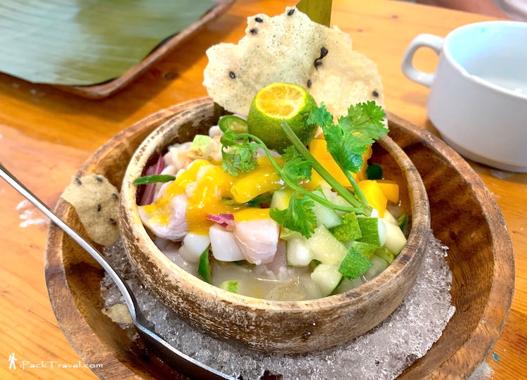 Kinilaw ala Cebuana (Filipino ceviche)